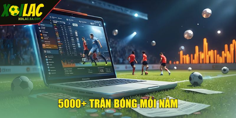 TRANG CHỦ 44 5000+ trận bóng mỗi năm